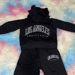 Los Angeles 3-6 month olds two piece set
